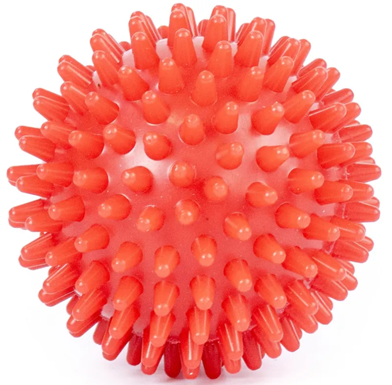 Fitness Mad Spikey Massage Ball 7cm Red